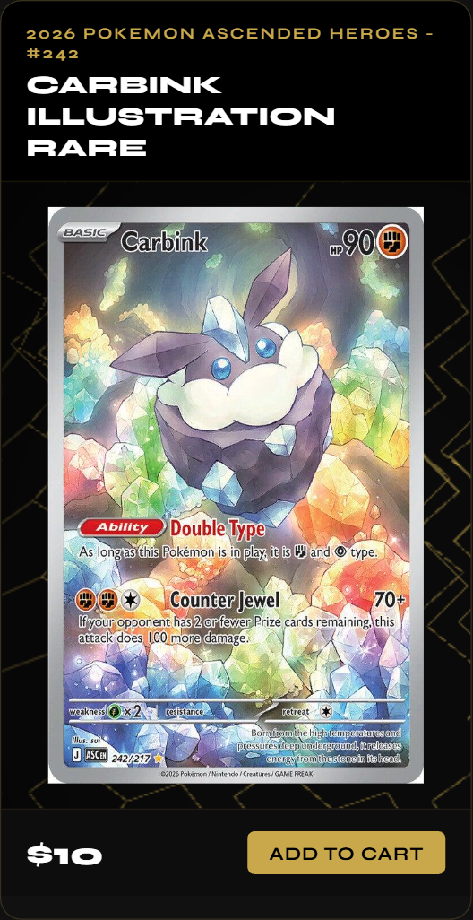 Carbink Illustration Rare