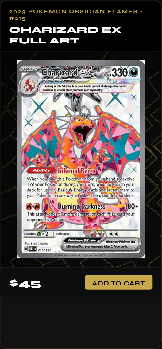 Charizard Ex Full Art