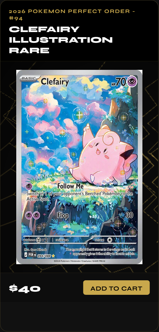 Clefairy Illustration Rare
