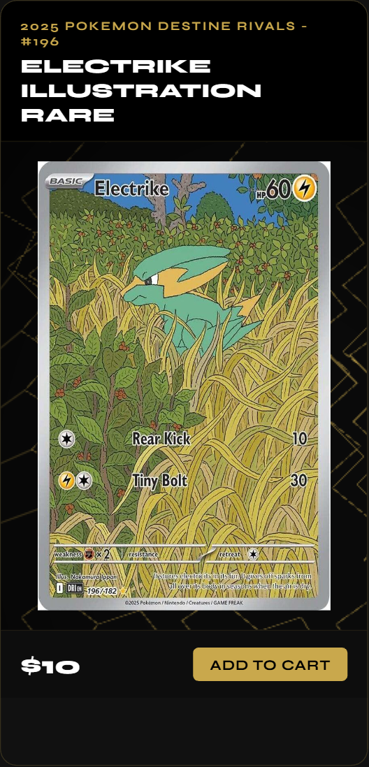 Electrike Illustration Rare