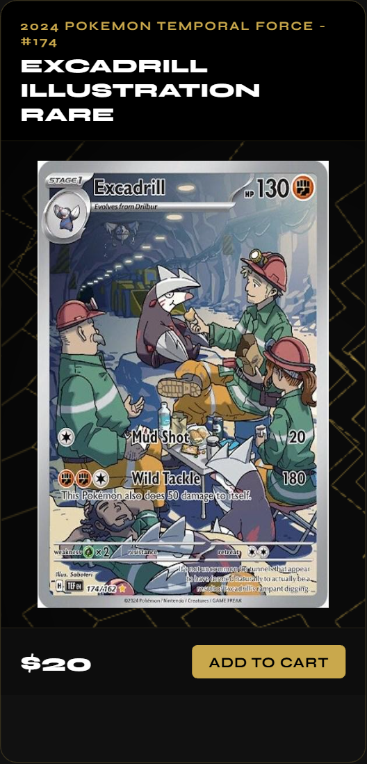 Excadrill Illustration Rare