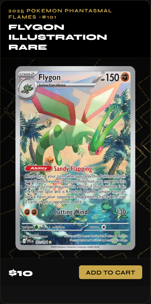 Flygon Illustration Rare