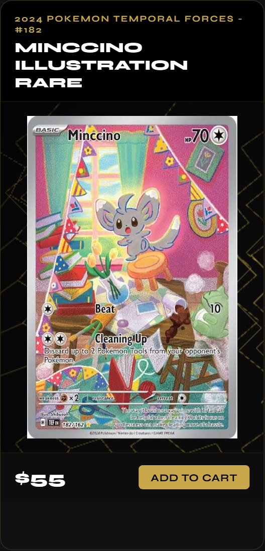 Minccino Illustration Rare