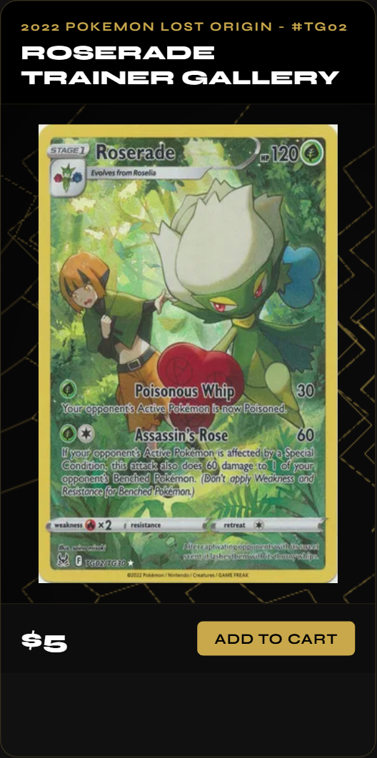 Roserade Trainer Gallery